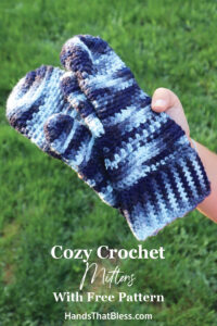 Cozy Crochet Mittens With Free Pattern - Hands That Bless