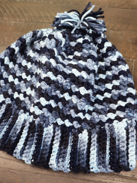 free crochet mens hat pattern