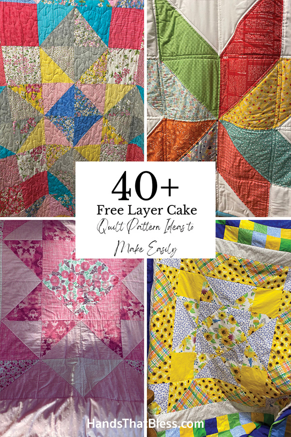 free layer cake quilt pattern ideas