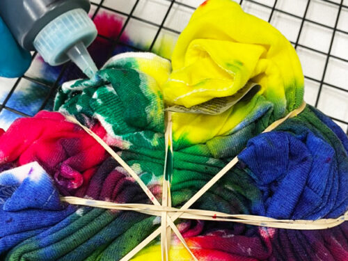 Easy Techniques How To Tie Dye With A Single Color Hands That Bless 