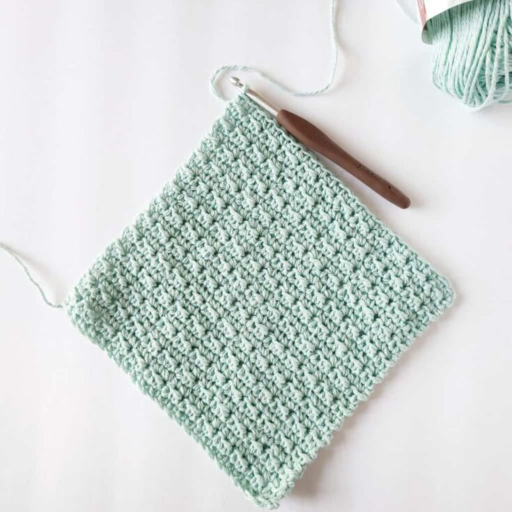 Image for Beginner Easy Crochet Washcloth Pattern