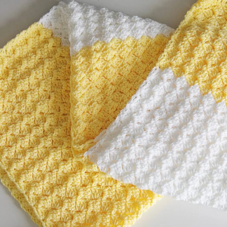 Image for Easy Beginner Crochet Baby Blanket
