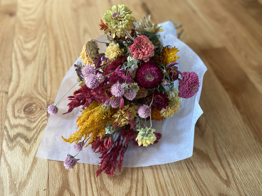 boho dried flowers
