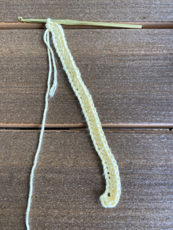 chicken potholder step 2