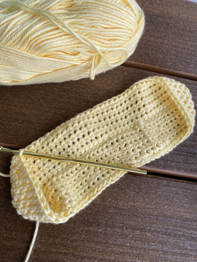 chicken potholder step 5