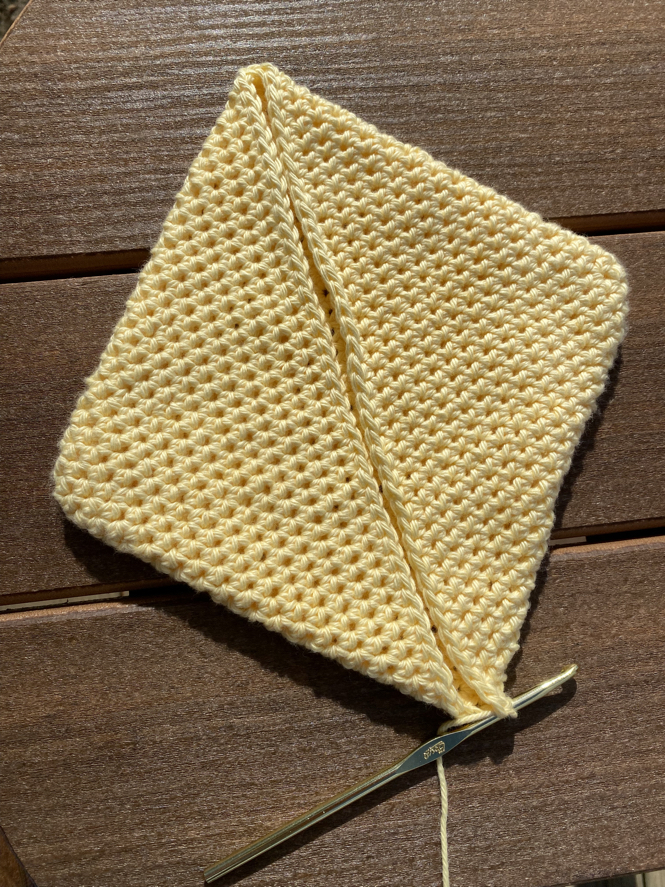 chicken potholder step 7