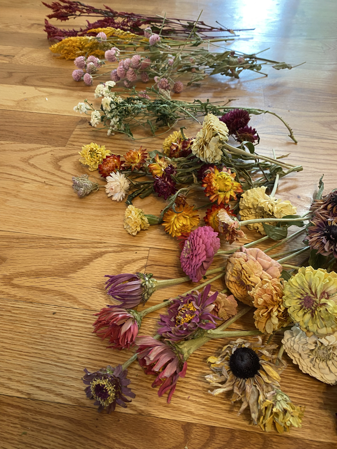 dried flowers
