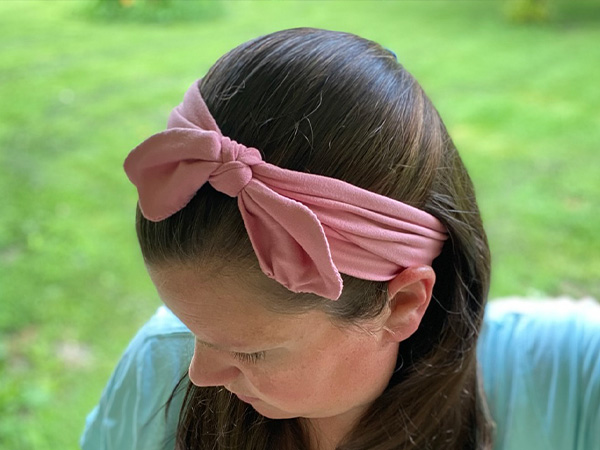 knotted headband free sewing pattern