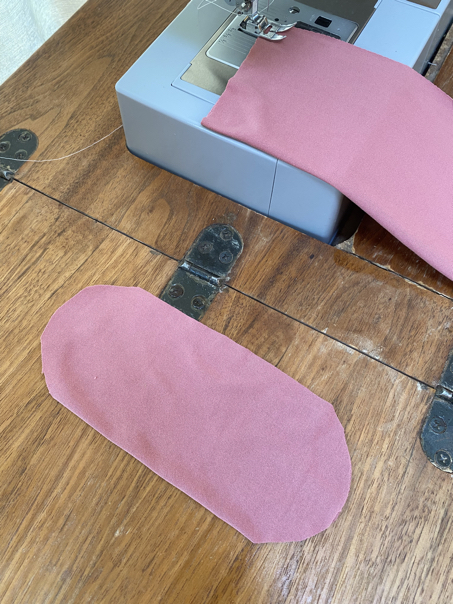 knotted headband step 4