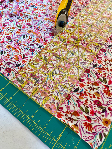 basic headband sewing pattern step 1