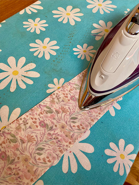 basic headband sewing pattern step 2