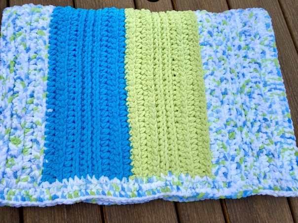 crochet chunky blanket