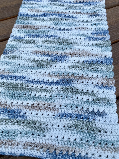 crochet kitchen dish towel
