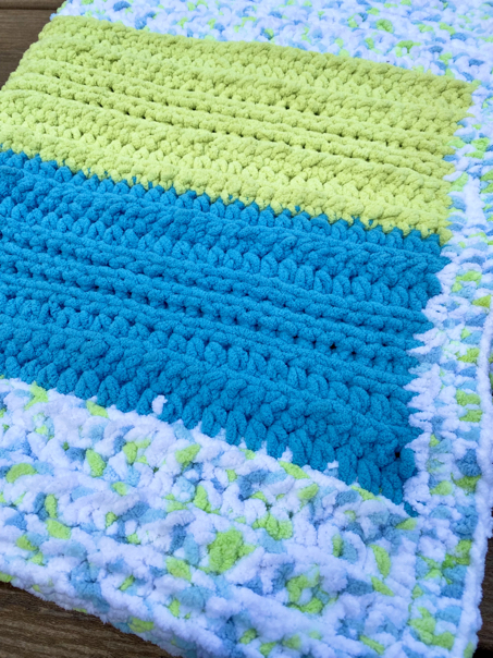 easy chunkey blanket crochet pattern