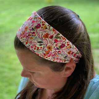 sewing pattern for an easy headband