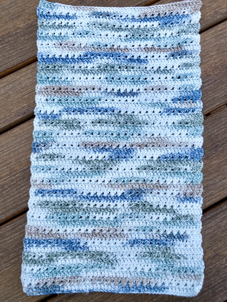 simple kitchen dish towel pattern