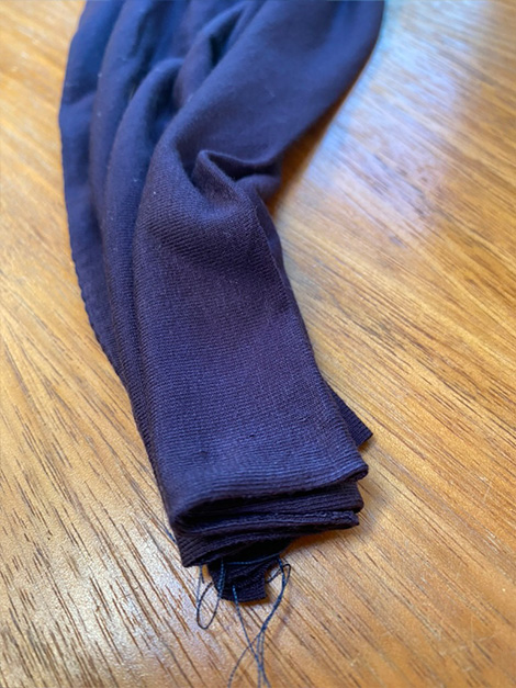 wide headband sewing pattern step 11