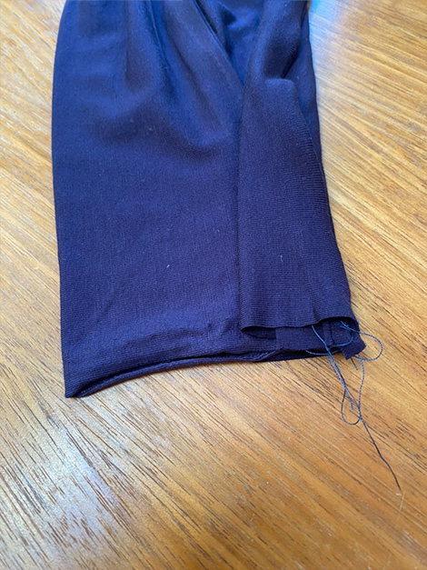 wide headband sewing pattern step 8