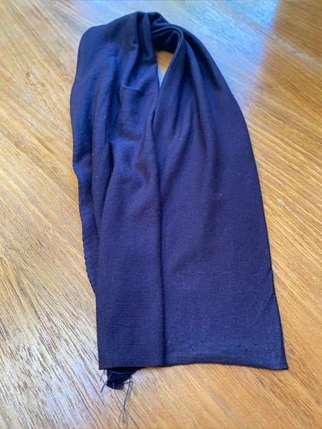 wide headband sewing pattern step 9