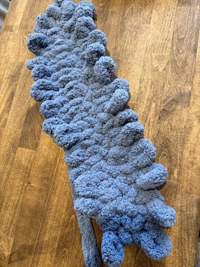 chunky knit pillow step 3