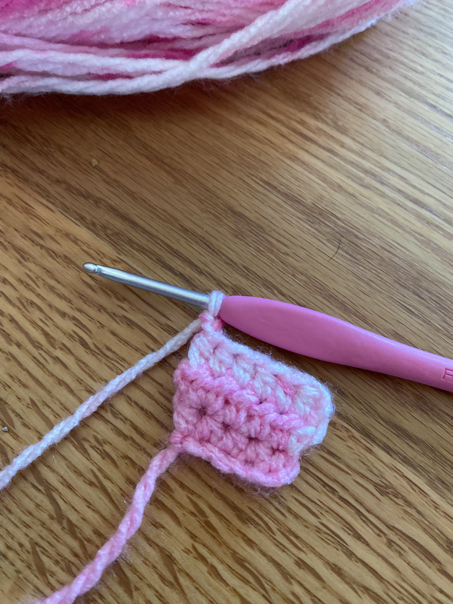 Crochet Ear Warmer Pattern With Buttons step 3