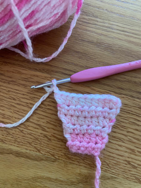 Crochet Ear Warmer Pattern With Buttons step 5