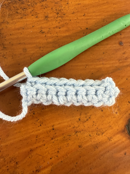 crochet thermal stitch step 10