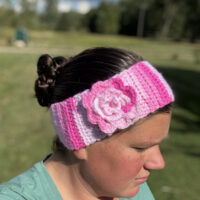winter earwarmer crochet pattern