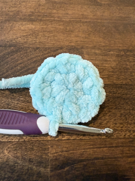 crochet teddy bear step 12