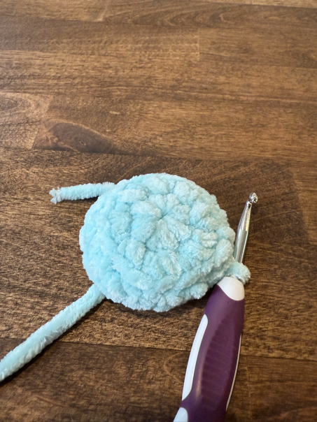 crochet teddy bear step 13