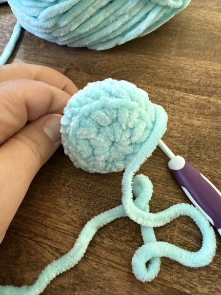 crochet teddy bear step 15
