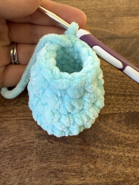 crochet teddy bear step 17