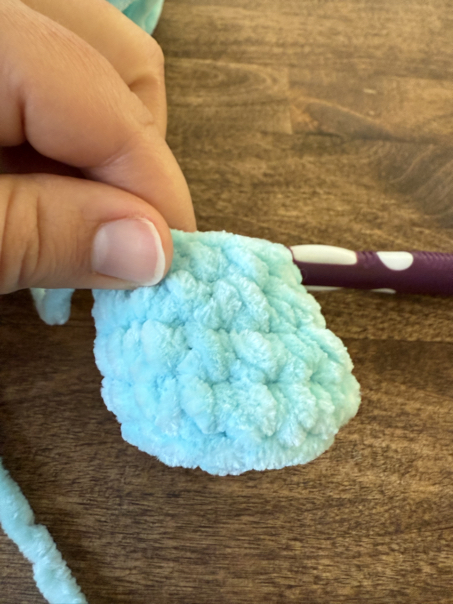 crochet teddy bear step 18