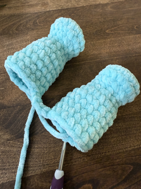 crochet teddy bear step 22