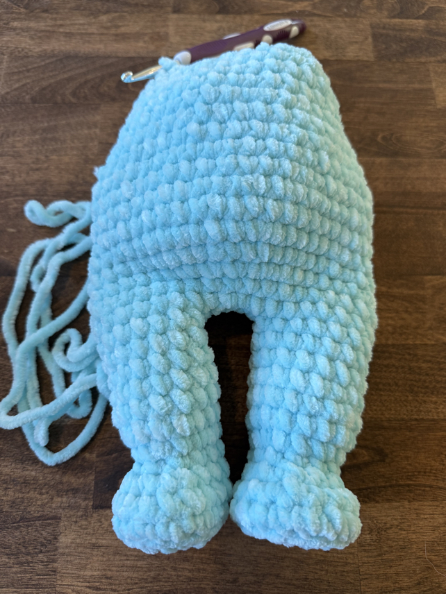 crochet teddy bear step 29