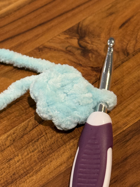 crochet teddy bear step 3