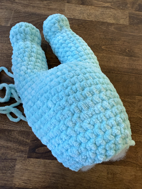 crochet teddy bear step 31