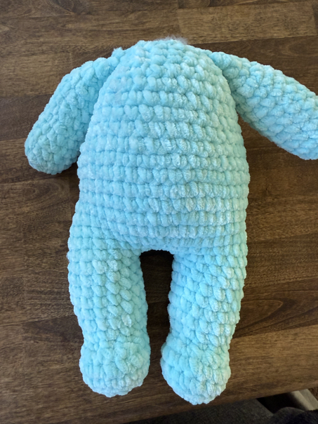 crochet teddy bear step 34