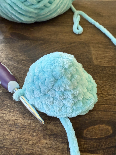 crochet teddy bear step 38