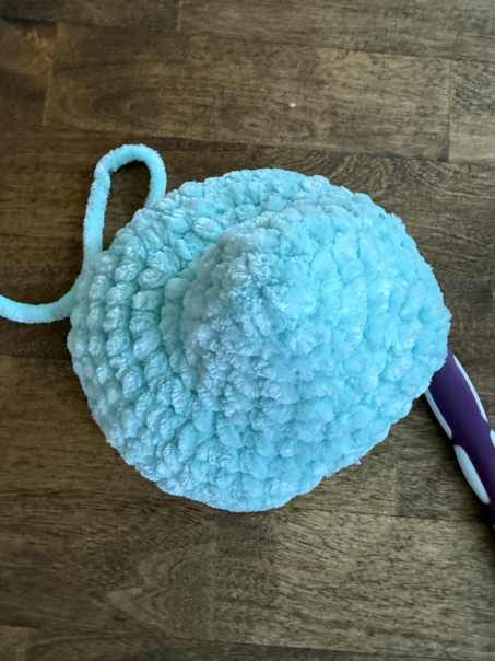 crochet teddy bear step 42