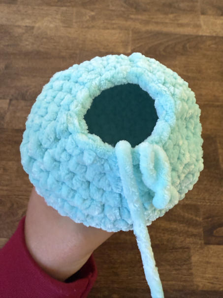 crochet teddy bear step 43