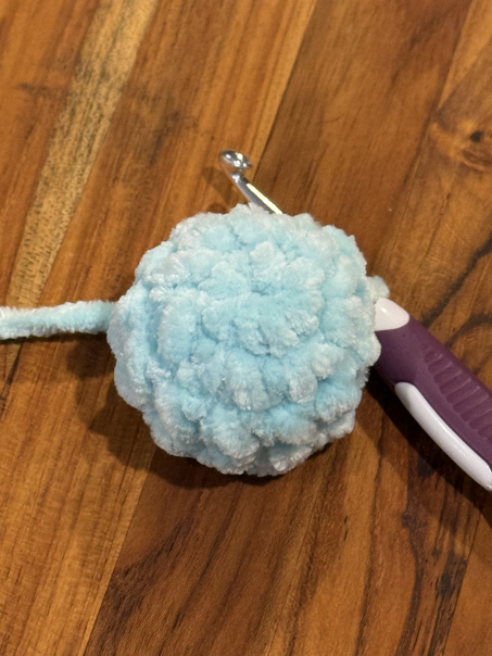 crochet teddy bear step 5
