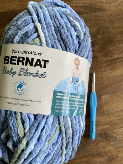 square blanket crochet pattern step 1