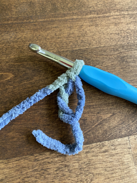 square blanket crochet pattern step 2