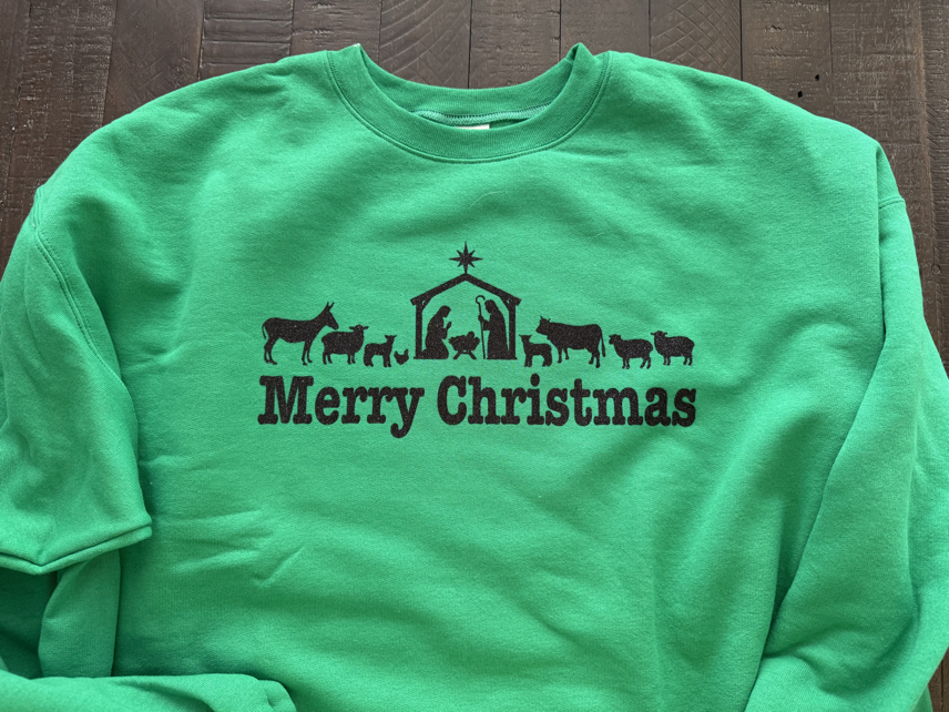 christmas nativity svg design