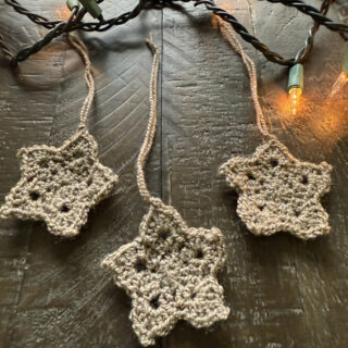 crochet christmas star pattern