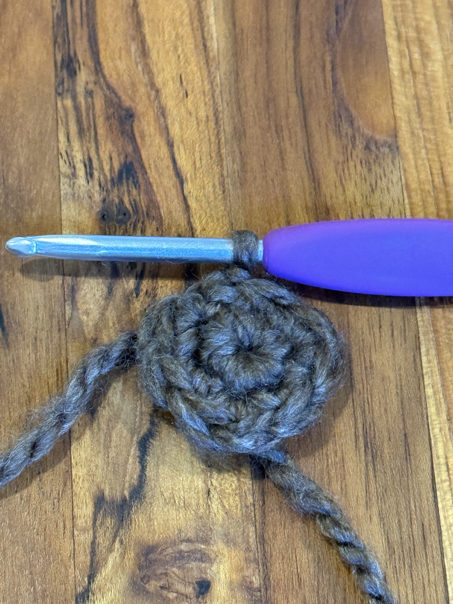 crochet mouse pattern step 17
