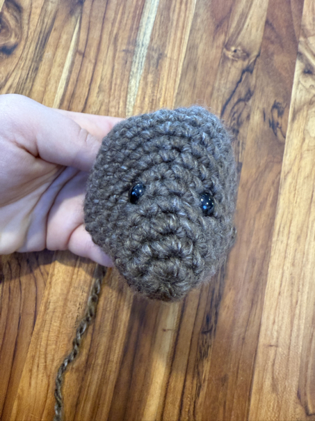 crochet mouse pattern step 25