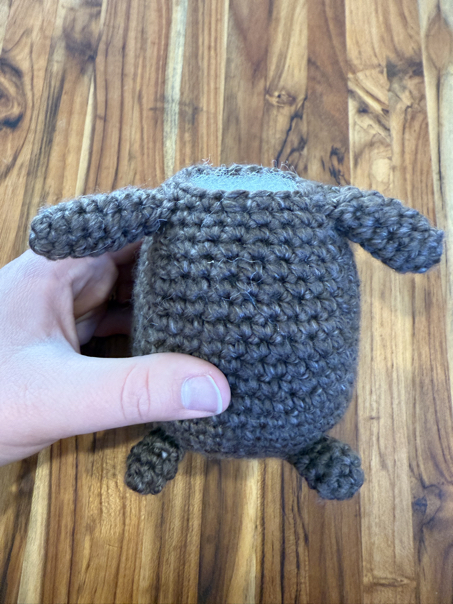 crochet mouse pattern step 27
