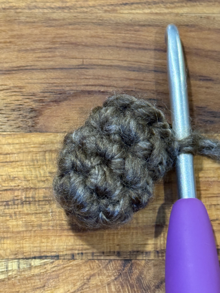 crochet mouse pattern step 4
